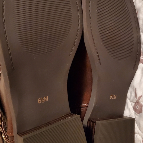 G By Guess Women's Haydin Riding Boot In Brown 6.5 Brand New In Box NWOT - Picture 8 of 8